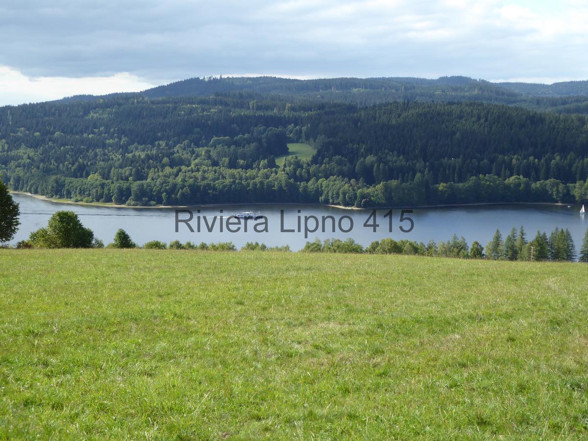 リプノ・ナト・ヴルタヴォウRiviera Lipno 415アパートメント エクステリア 写真