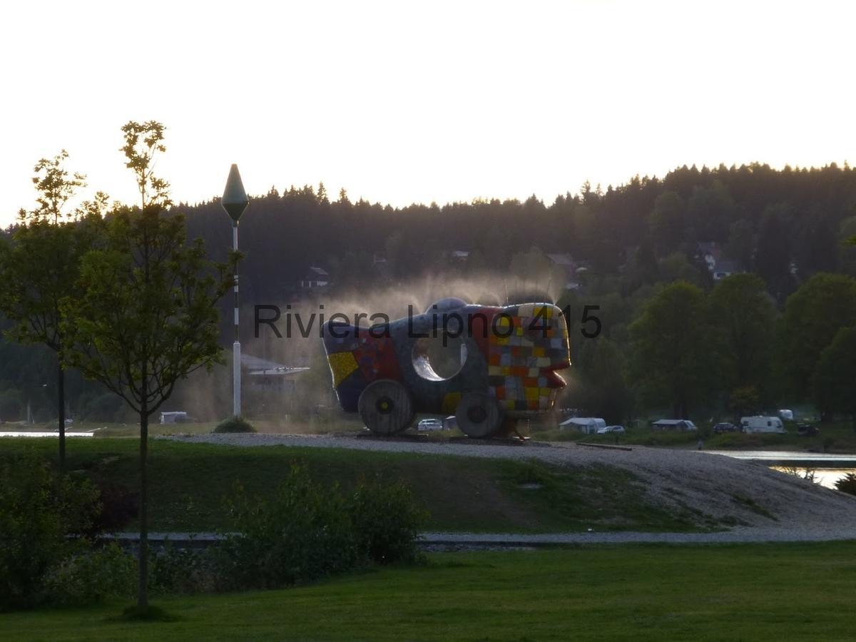 リプノ・ナト・ヴルタヴォウRiviera Lipno 415アパートメント エクステリア 写真